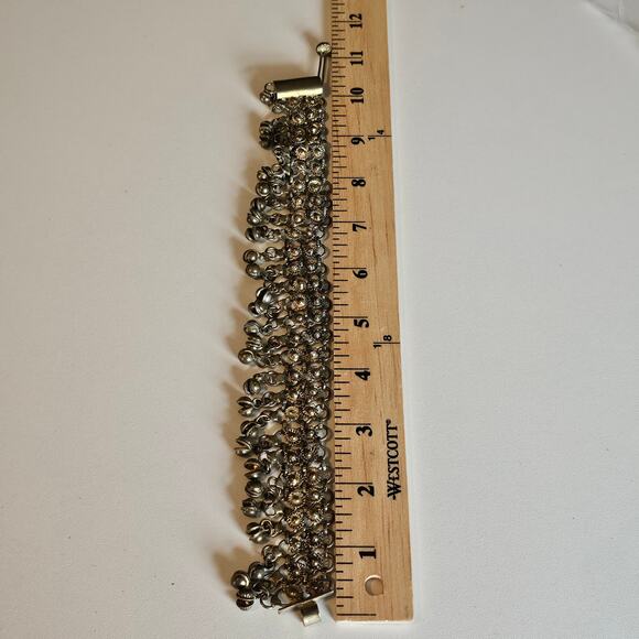 Vintage Tribal Belly Dance Anklet Ethnic Jewelry Chain Link with Bells - Picture 6 of 7